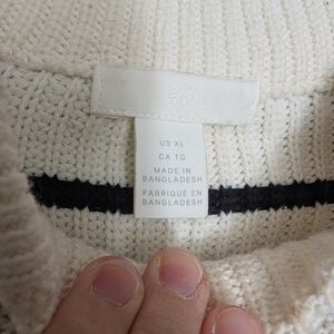 H&M Women's Cream Sweater